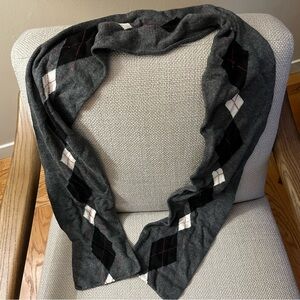 Charter Club Knit Argyle Scarf